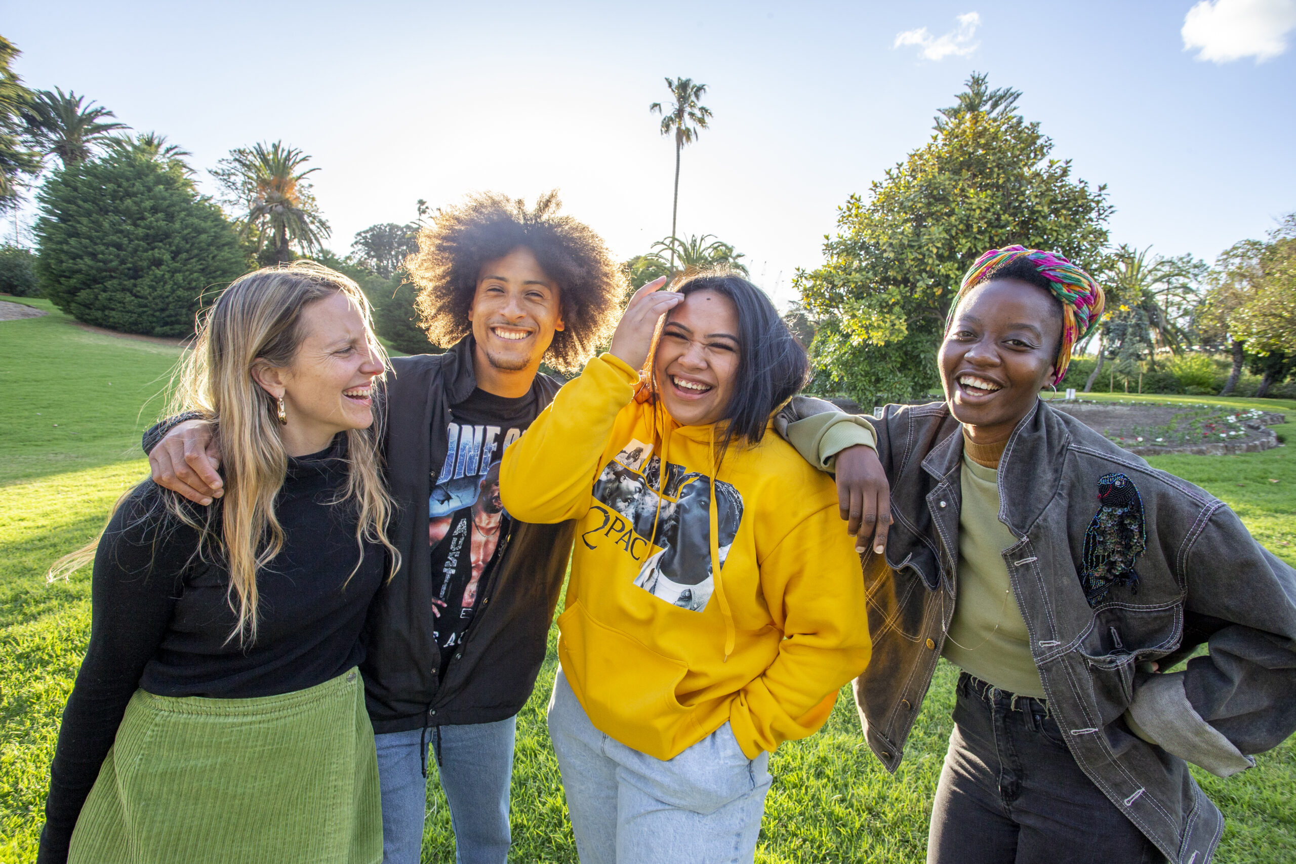 Penny, Yaw, Sina and Tariro